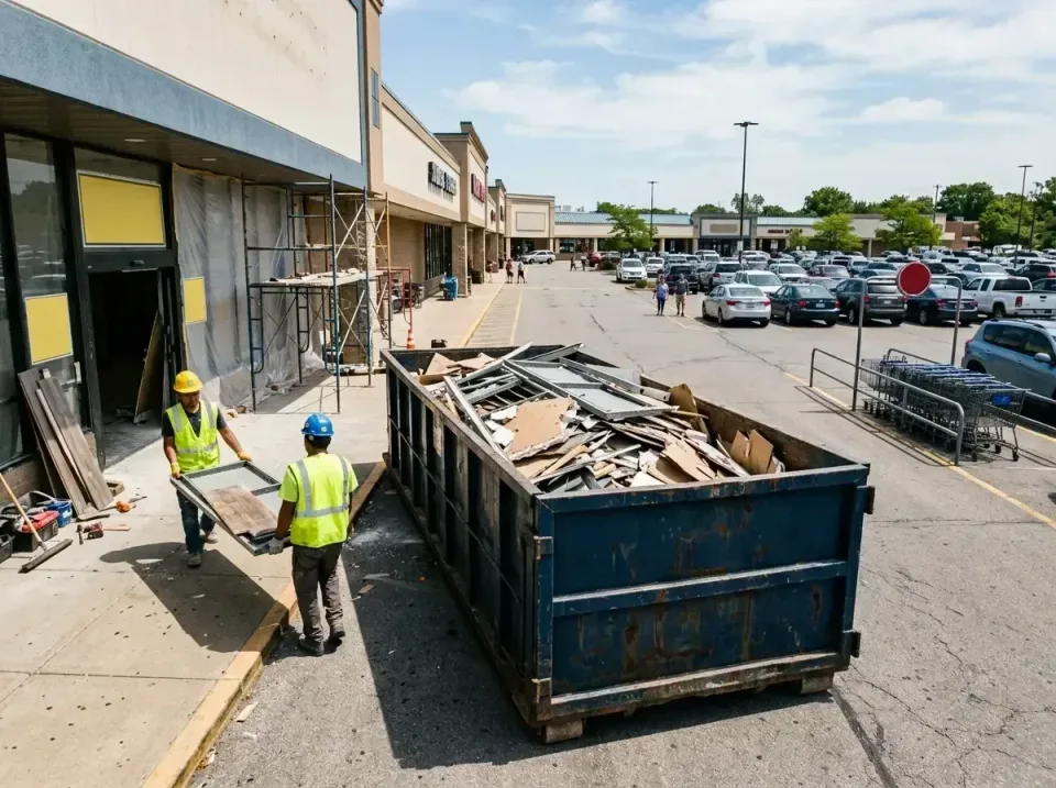 retail-store-renovation-debris-003 — frequently asked questions, Roll-off Dumpster Rentals in Thornton, IL